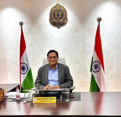Prof. K. Pratap Reddy, Vice-Chancellor
