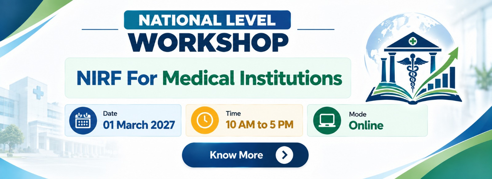 NIRF for Medical Institutions — 1 March 2027